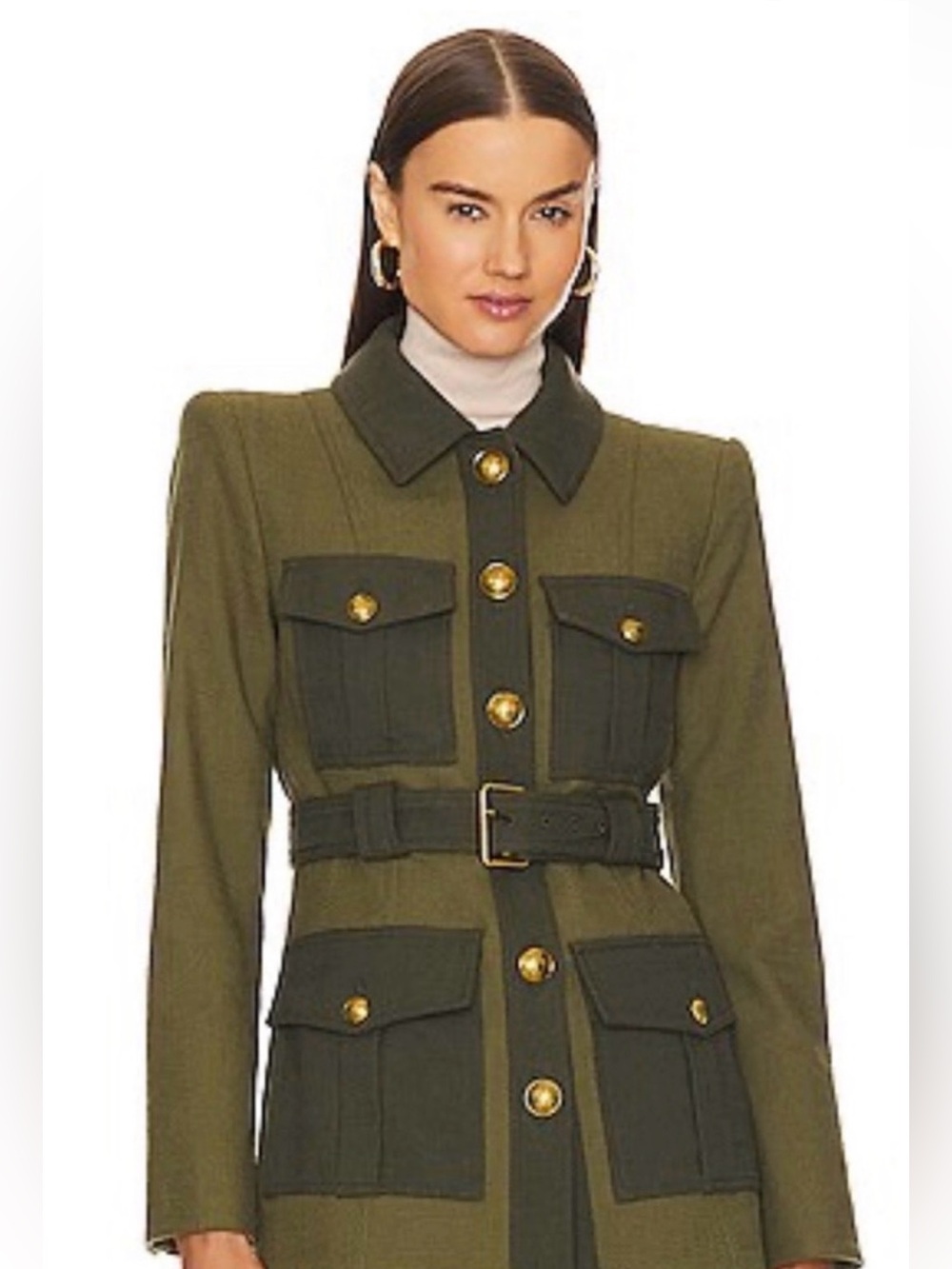 Veronica Beard Sonoma Jacket sz 0 Army/London